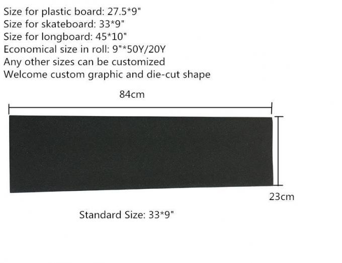 Customized Anti-Slip Waterproof Skateboard Griptape
