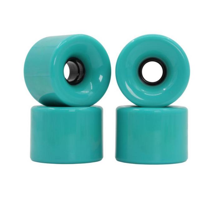Настройка Зеленые PU колеса скейтборда 50MM-59MM Downhill Longboard колеса 0