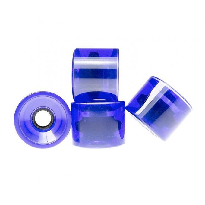 China Supplier New Pink and Blue Color Blank Skateboard Wheels