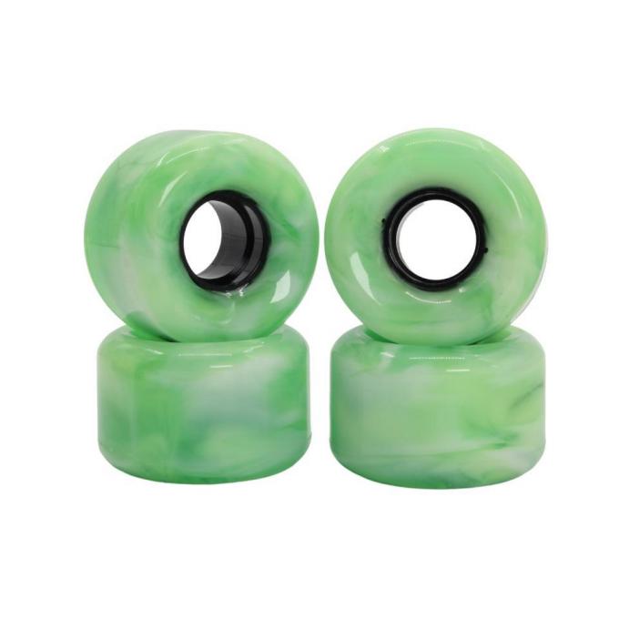 OEM Wholesale Custom Brand Transparent Color Longboard Wheel Skateboard Wheels