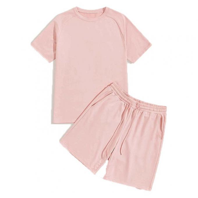 Fashion Wholesale Oversize T-Shirt and Shorts Men′s Summer Tracksuit Short Set
