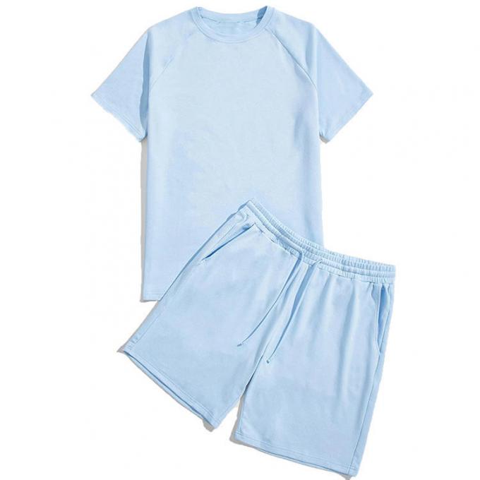 Fashion Wholesale Oversize T-Shirt and Shorts Men′s Summer Tracksuit Short Set