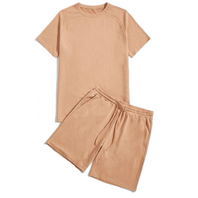Fashion Wholesale Oversize T-Shirt and Shorts Men′s Summer Tracksuit Short Set