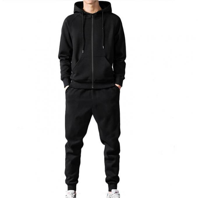 Custom Mens Tracking Training Fitness Sports Sweatpants and Hoodie Set