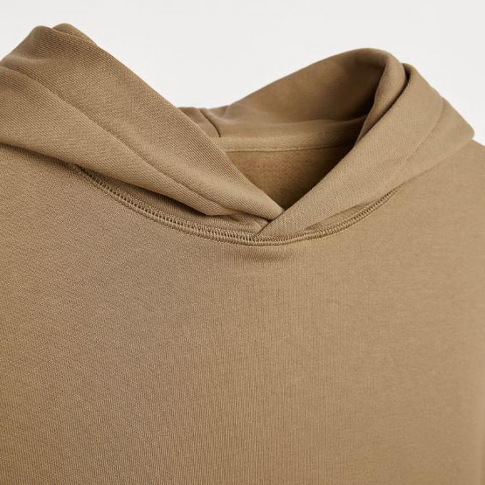 Men′ S 100% Cotton Blank Thick French Terry Luxury Quality Heavy Weight Oversized Fit Custom Print Logo Hoodies