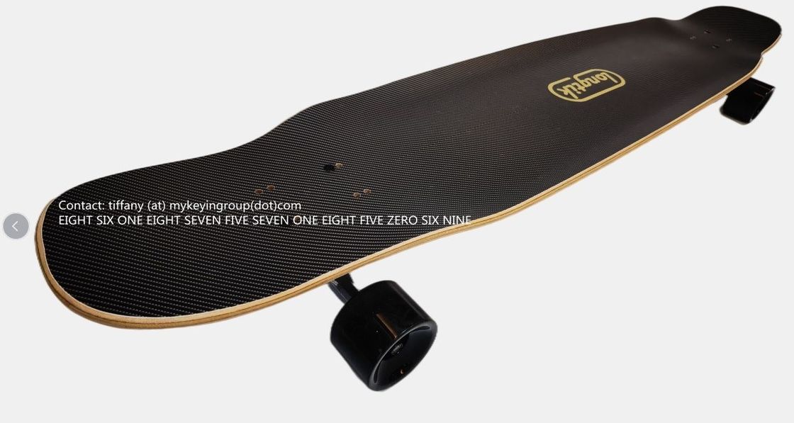 2024 Hot Sales Style 7 Ply Maple Custom Concave Double Kick Профессиональный длинный скейтборд