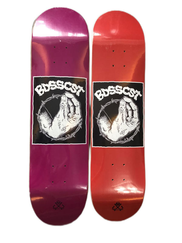 Оптовая продажа Pro Custom Colorful 7 Ply 100% Канадский кленовый скейтборд